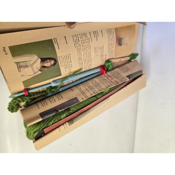 K-Tel Knitter Kit As Advertised On TV Patterns Crafty Vintage - Picture 5 of 8